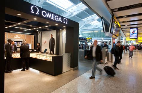 omega store heathrow airport.